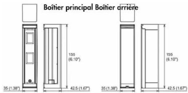 OPTEX FTNRPT - Dimensions options - 2