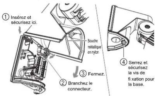 OPTEX SIP5IPBOX - 3-1 Montage au mur - 4