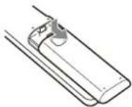 SONY VPLFHZ85 - Instalacion de las pilas - 1