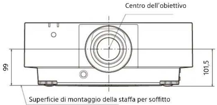 SONY VPLFHZ85 - Dimensioni - 1