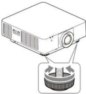 SONY VPLFHZ85 - Ajuste de la inclinacion del projector con las patas delanteras (ajustables) - 1