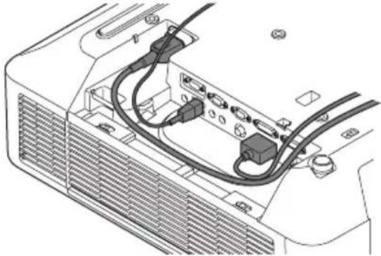 SONY VPLFHZ75 - Colocación de la cubierta del terminal - 3