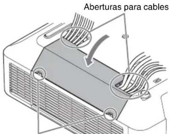 SONY VPLFHZ75 - Colocación de la cubierta del terminal - 2