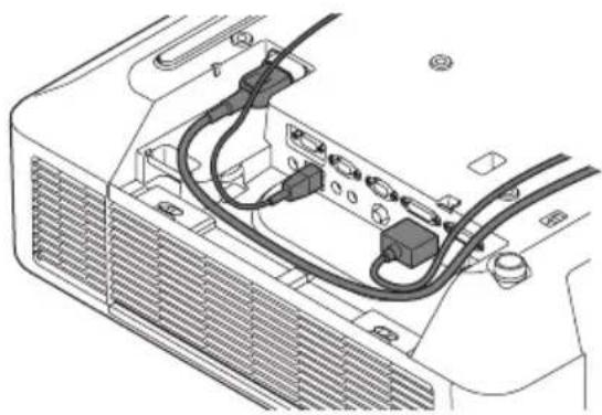 SONY VPLFHZ75 - 端子カバーを取り付ける - 3