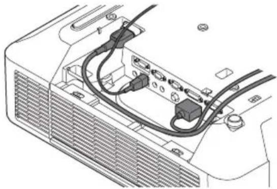 SONY VPLFHZ75 - Attaching the terminal cover - 3
