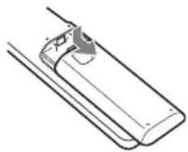 SONY VPLFHZ75 - Установка батарей - 1