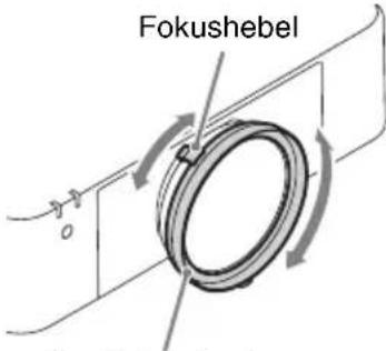 SONY VPLFHZ75 - Einstellen von Fokus, Größe und Position des projizierten Bildes - 3