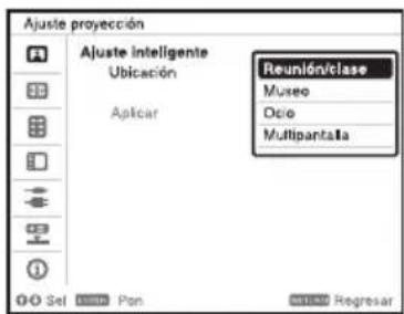 SONY VPLFHZ75 - Optimización automática de los ajustes del proyector - 2
