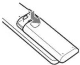 SONY VPLFHZ75 - Installing batteries - 1