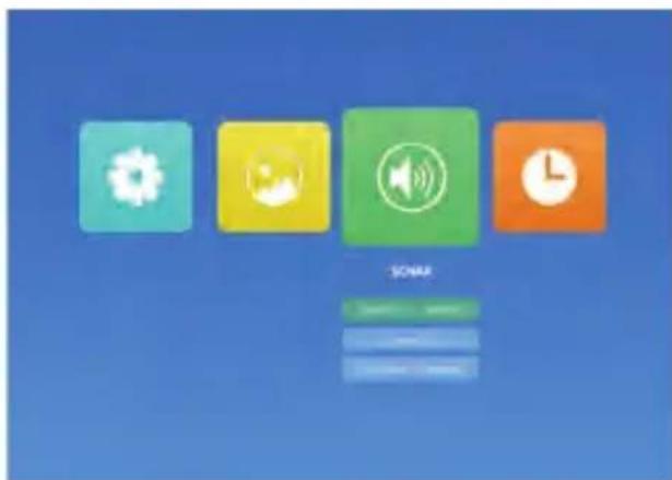 Yaber Y60 - SONAR MENU - 1
