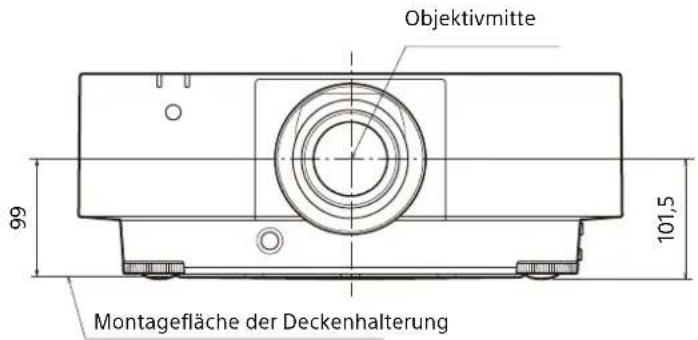 SONY VPLFHZ80 - Abmessungen - 1