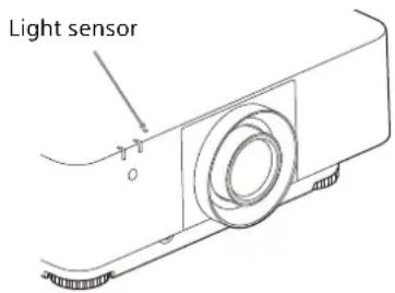 SONY VPLFHZ80 - About the Light Sensor - 1