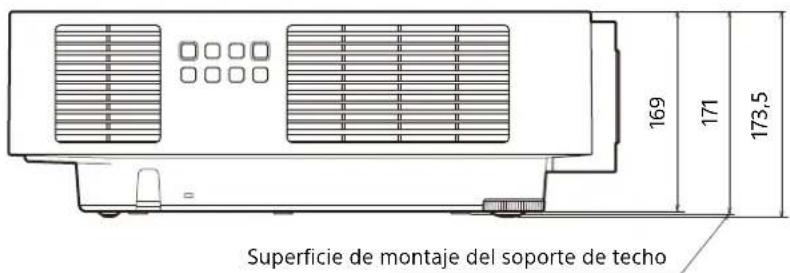 SONY VPLFHZ80 - Dimensiones - 2
