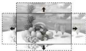 SONY VPLFHZ80 - Adjusting the position of the image (Lens shift) - 1