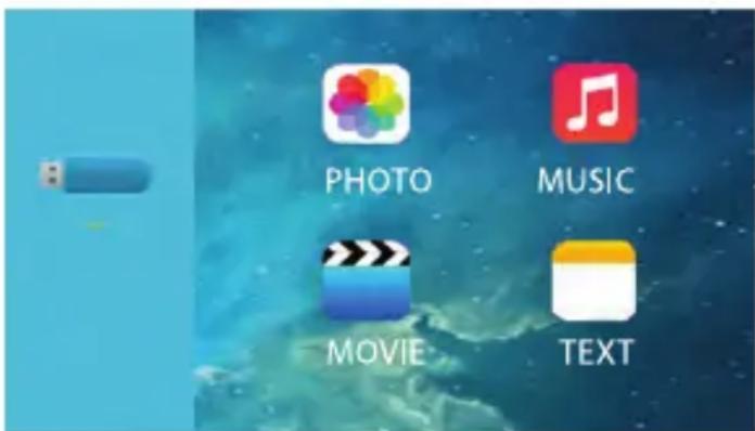 Yaber Y30 - Setting the main menu: - 1
