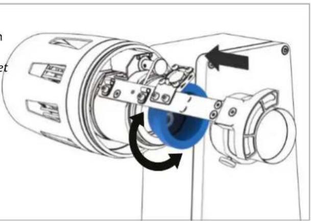 Derksen PHOS 45 rotator outdoor - Insertion/remplacement de gobos - 2