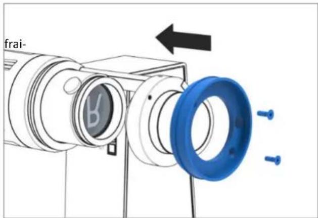 Derksen PHOS 85 move - Alignement de la projection - 1