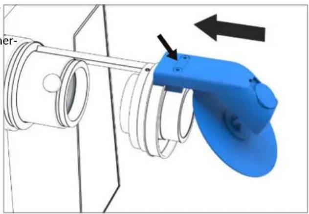 Derksen PHOS 85 move - Ausrichten der Projektion - 2