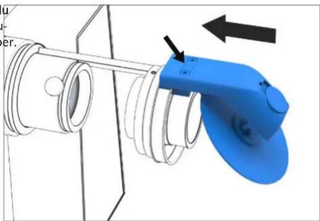 Derksen PHOS 85 move - Alignement de la projection - 2