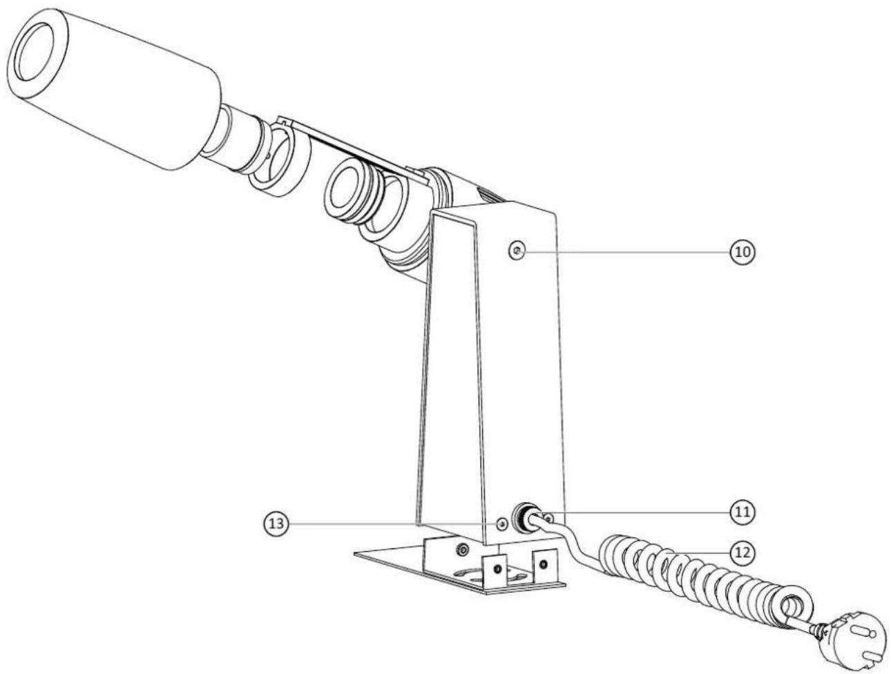 Derksen PHOS 15 indoor - Présentation générale du projecteur PHOS indoor - 2