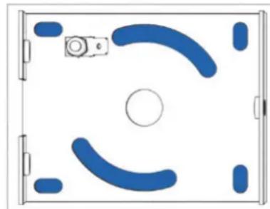 Derksen PHOS 25 indoor - Montage des Projektors - 4