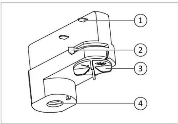 Derksen PHOS 25 LT - L'adaptateur de rails lumière en un coup d'éclair - 1