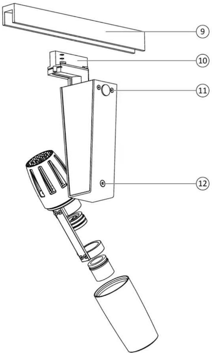 Derksen PHOS 15 LT - Le PHOS LT (lighting track) en un coup d'œil - 2