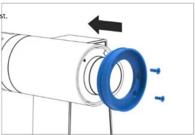 Derksen PHOS 45 move - Verschließen des Projektionkopfs - 5