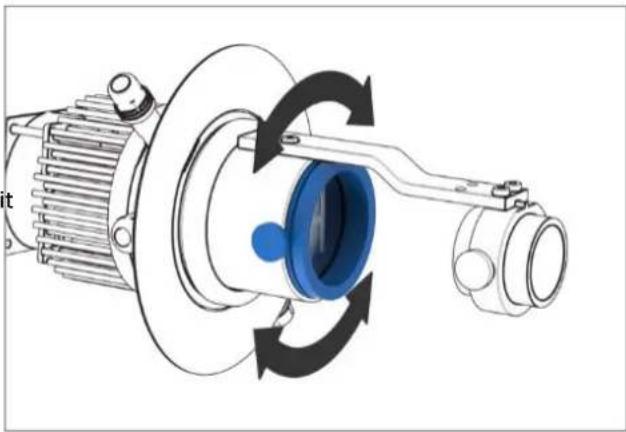 Derksen PHOS 25 downlight - Alignement du motif - 1