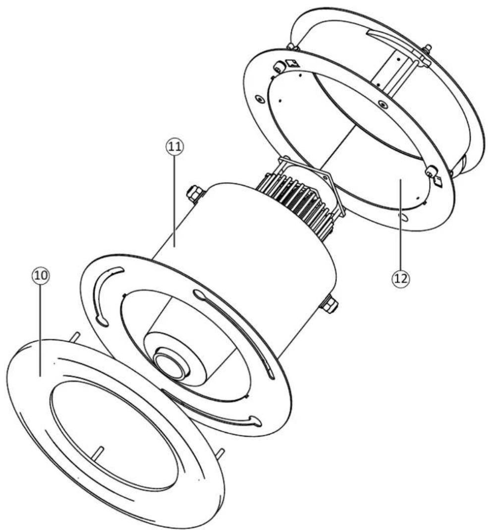Derksen PHOS 25 downlight - Présentation générale du projecteur PHOS backlight - 2
