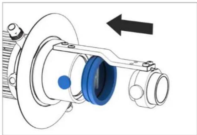 Derksen PHOS 25 downlight - Insertion/remplacement de gobos - 4