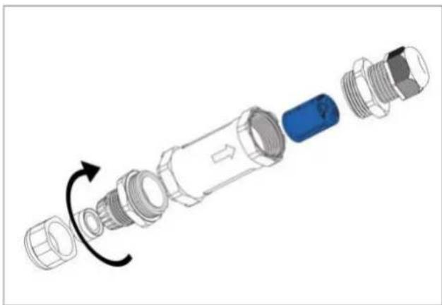Derksen PHOS 85 outdoor pro - Connexion à l'alimentation électrique - 1