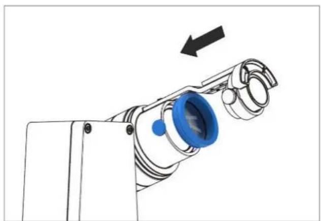 Derksen PHOS 85 outdoor pro - Insertion/remplacement de gobos - 4