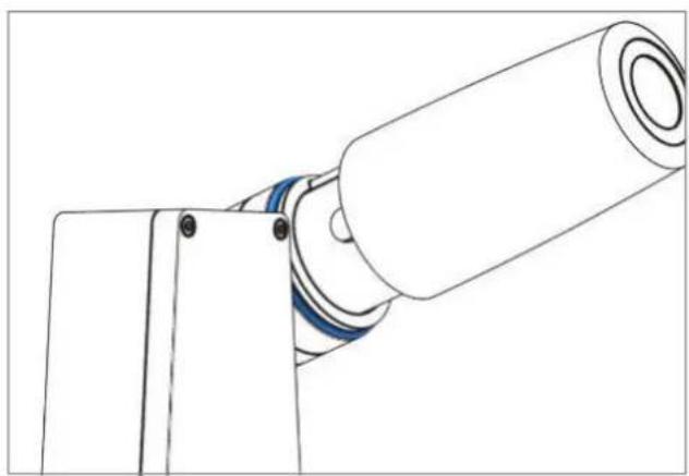 Derksen PHOS 85 outdoor pro - Fermeture de la tête de projection - 1