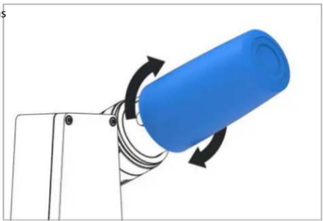 Derksen PHOS 85 outdoor pro - Fermeture de la tête de projection - 2