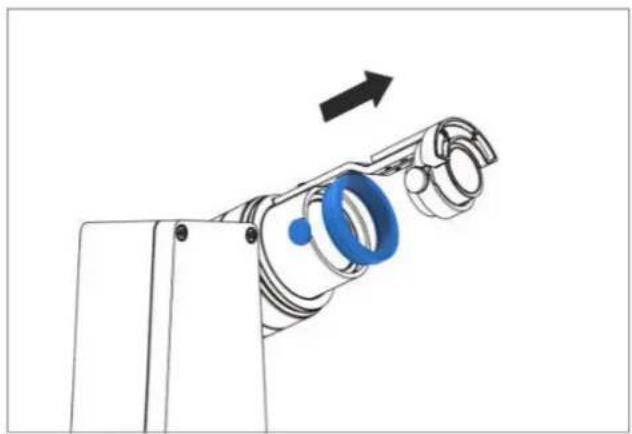 Derksen PHOS 85 outdoor pro - Insertion/remplacement de gobos - 1