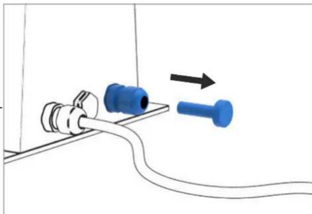 Derksen PHOS 85 outdoor pro - Connexions pour la commande d'éclairage (en option) DALI / 1-10v - 2