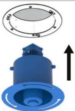 Derksen PHOS 45 downlight - Montage du projecteur - 6