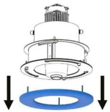 Derksen PHOS 45 downlight - Montage du projecteur - 3