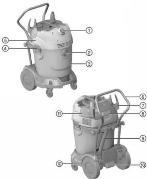 HILTI VC 60MX - Produktoversikt - 1