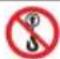 HILTI VC 20MX - Prohibition symbols - 1