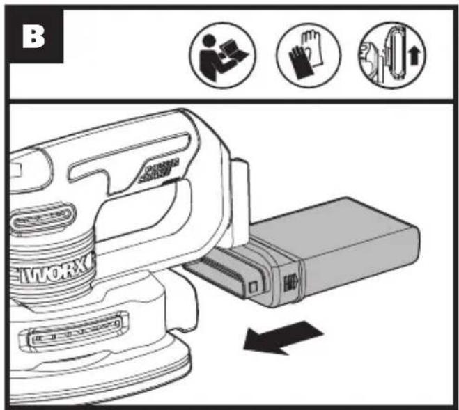 WORX WX822.9 - 3