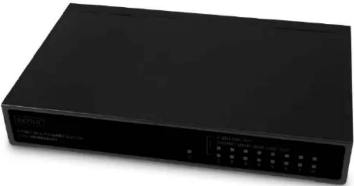 Digitus DN80230 - 8-Port Multi-Gigabit Switch, 2.5G, unmanaged - 1