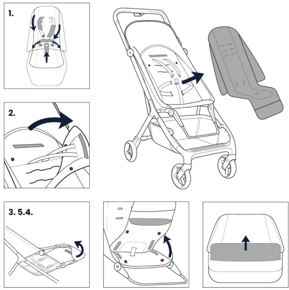 Dubatti Smart - Demonteren en wassen / Disassembly and Washing / Zum Waschen auseinandernehmen / Démontage et lavage - 1