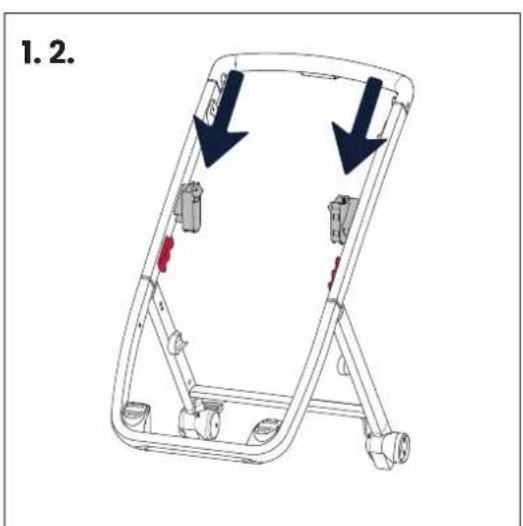 Dubatti Two - Adapterholders op frame bevestigen / Attaching the adapters to Chassis / Befestigen der Adapter am Gestell / Fixez les supports d'adaptateurs au chassis - 1