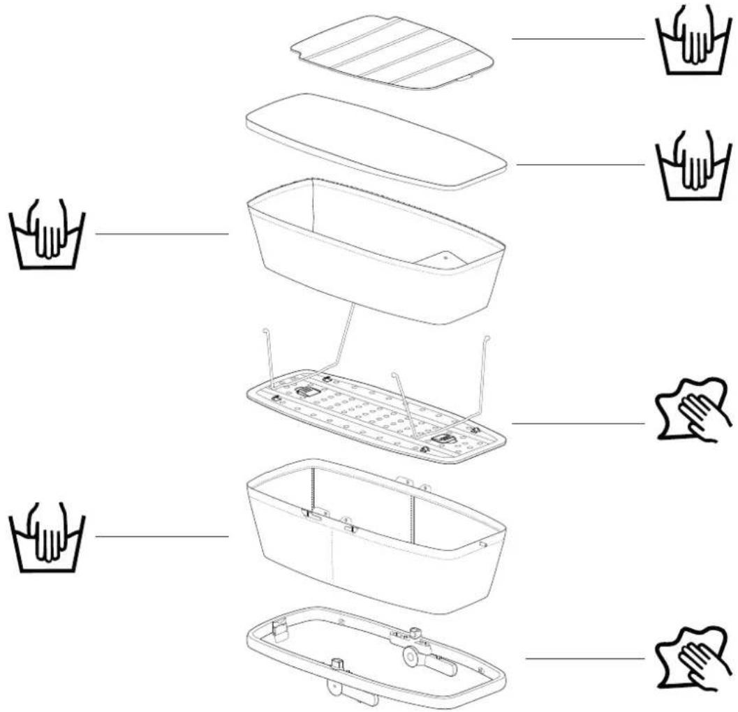 Dubatti Two - Wasinstructies / Washing instructions / Waschanleitung / Instructions de lavage - 6