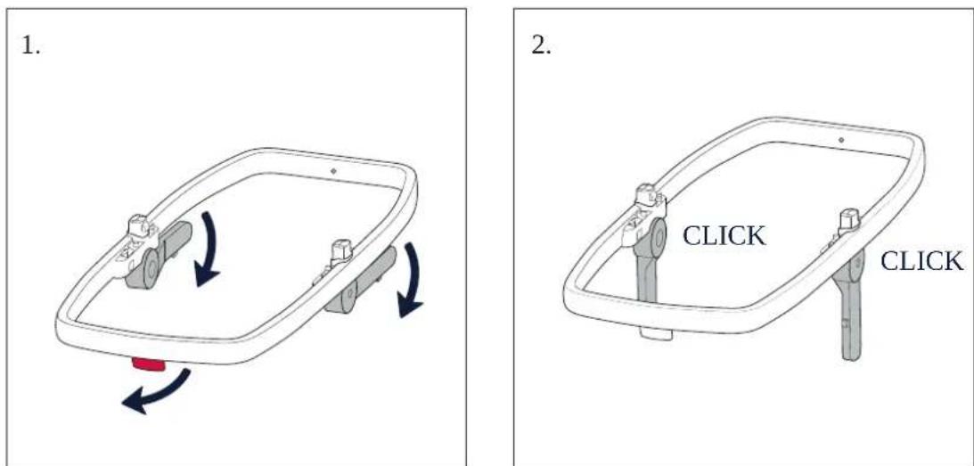 Dubatti Two - Reiswieg+Zit / Carrycot+Seat unit / Liegewanne + Sitz / Nacelle+siège - 4