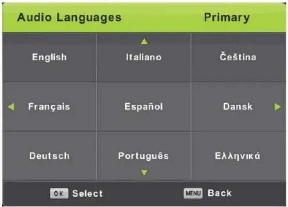 LENCO LED2822 - Audio Languages - 1