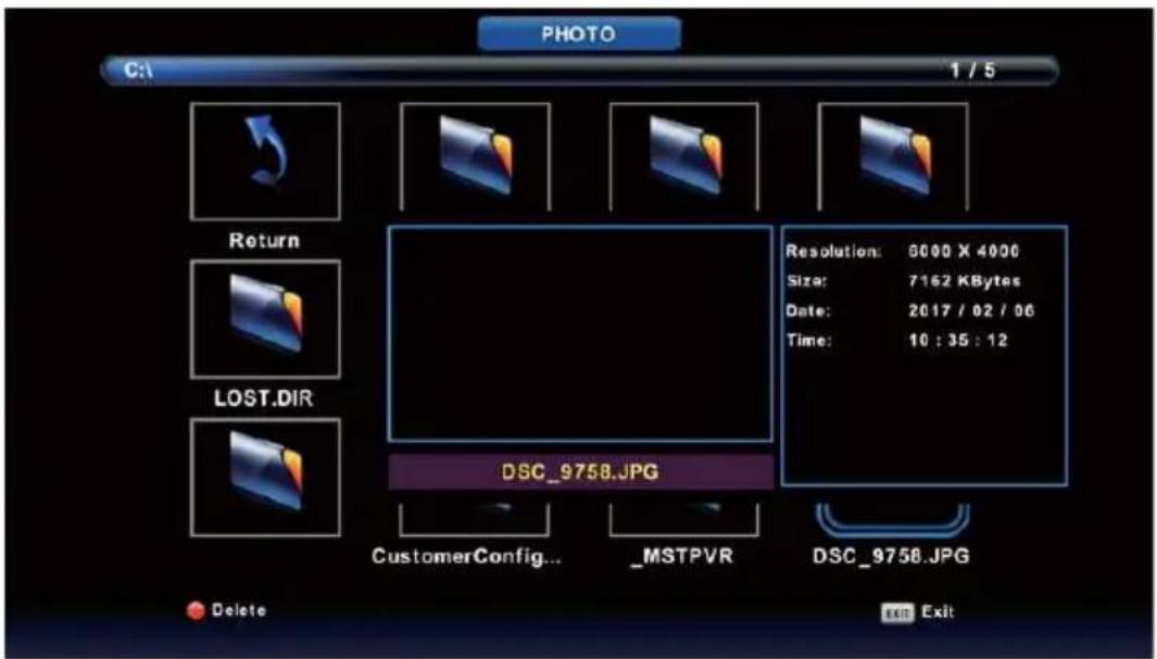 LENCO LED2822 - Photo Menu - 1