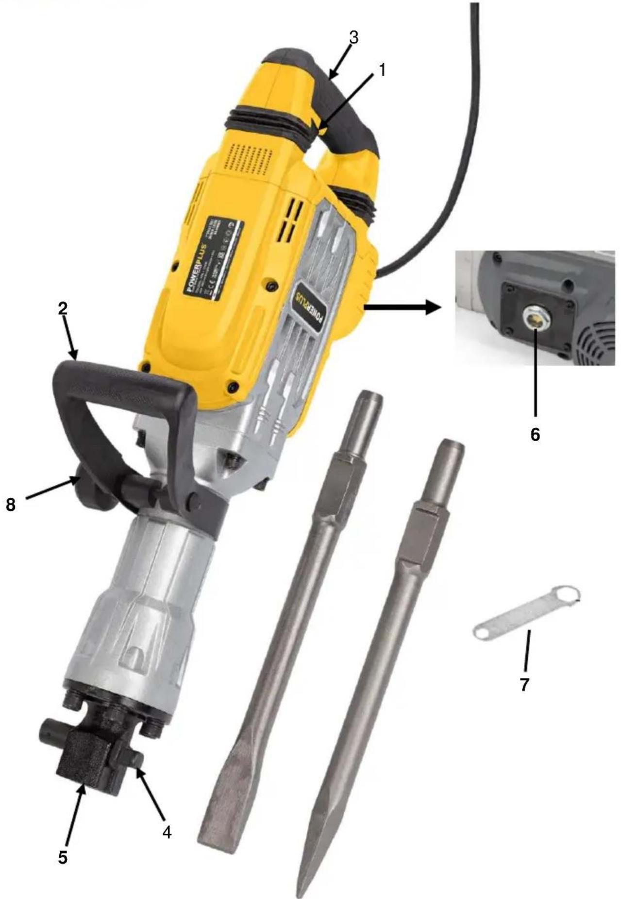 PowerPlus POWX11861 - 1